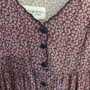 Denim & Supply Ralph Lauren Floral Mini Babydoll Dress